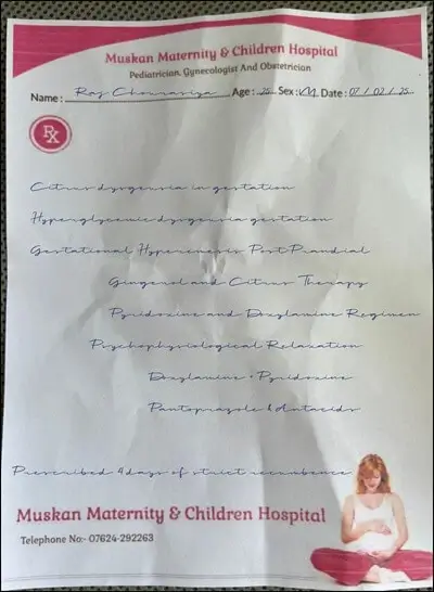 Medical Certificate Template 1