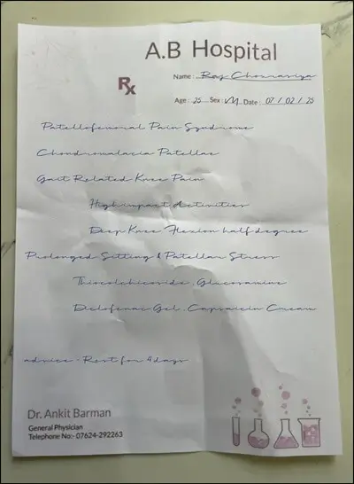 Medical Certificate Template 1